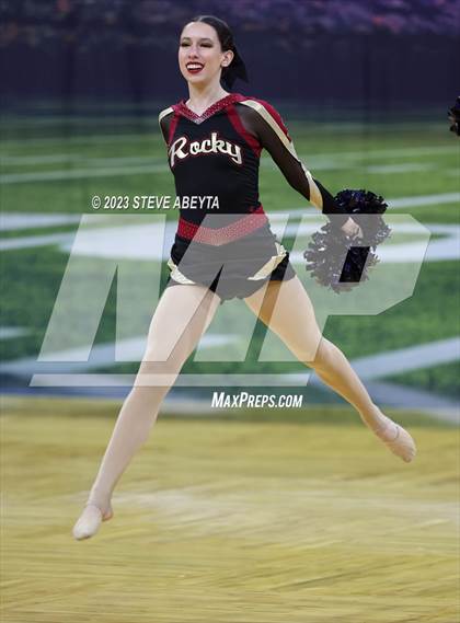 Thumbnail 3 in Rocky Mountain CHSAA Spirit Poms photogallery.