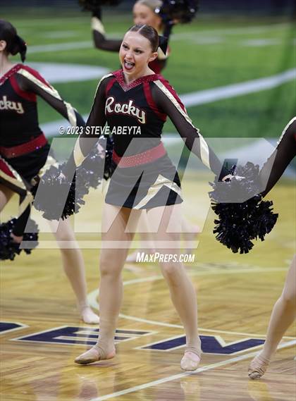 Thumbnail 1 in Rocky Mountain CHSAA Spirit Poms photogallery.