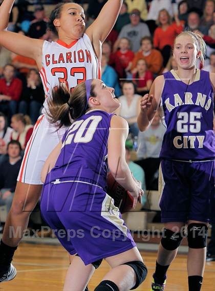 Thumbnail 2 in Karns City vs Clarion Area (KSAC Final) photogallery.