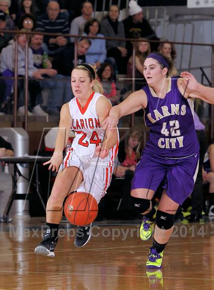 Thumbnail 2 in Karns City vs Clarion Area (KSAC Final) photogallery.