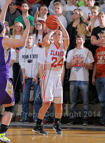 Thumbnail 2 in Karns City vs Clarion Area (KSAC Final) photogallery.