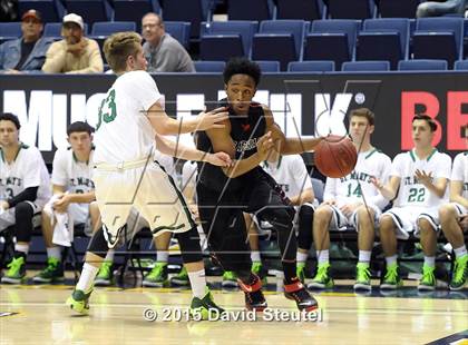 Thumbnail 2 in Salesian College Preparatory vs. St. Mary's (MaxPreps MLK Classic) photogallery.