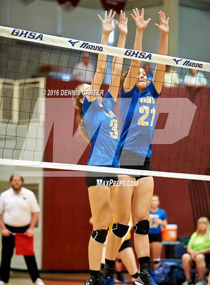 Thumbnail 2 in St Vincent's vs. Coosa (GHSA 2A Final) photogallery.