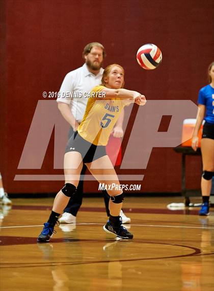 Thumbnail 1 in St Vincent's vs. Coosa (GHSA 2A Final) photogallery.