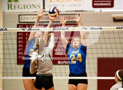 Thumbnail 2 in St Vincent's vs. Coosa (GHSA 2A Final) photogallery.
