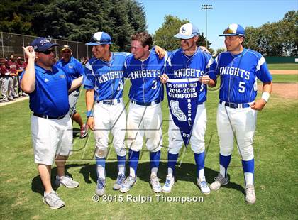 Thumbnail 3 in Brookside Christian vs. Valley Christian (CIF SJS D-7 Final) photogallery.