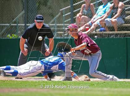 Thumbnail 2 in Brookside Christian vs. Valley Christian (CIF SJS D-7 Final) photogallery.