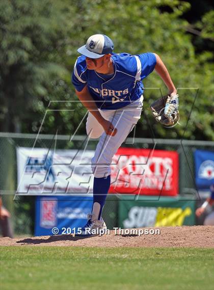 Thumbnail 3 in Brookside Christian vs. Valley Christian (CIF SJS D-7 Final) photogallery.