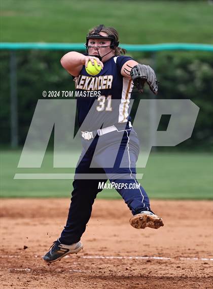 Thumbnail 1 in Alexander Central @ Weddington (NCHSAA 4A Round 4) photogallery.