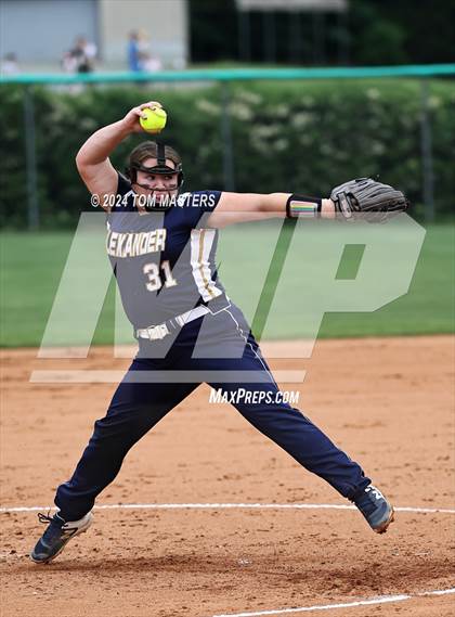 Thumbnail 1 in Alexander Central @ Weddington (NCHSAA 4A Round 4) photogallery.