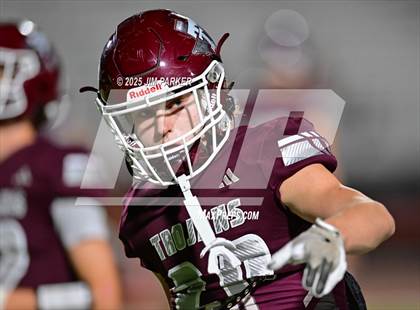 Thumbnail 2 in Columbus vs Troy (UIL 3A D1 Football Bi District) photogallery.