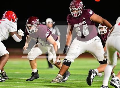 Thumbnail 1 in Columbus vs Troy (UIL 3A D1 Football Bi District) photogallery.