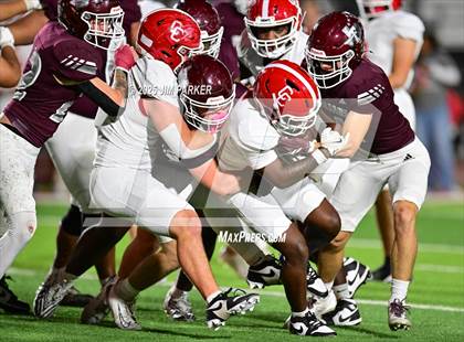 Thumbnail 1 in Columbus vs Troy (UIL 3A D1 Football Bi District) photogallery.