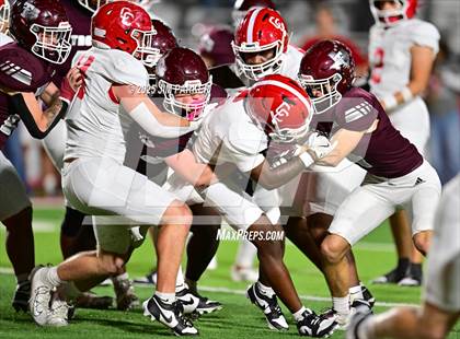Thumbnail 3 in Columbus vs Troy (UIL 3A D1 Football Bi District) photogallery.