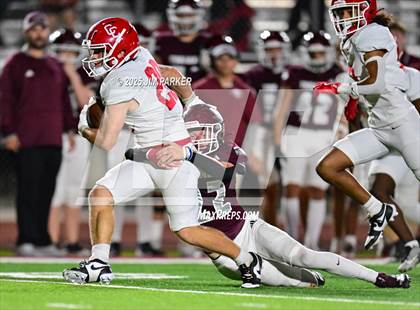 Thumbnail 1 in Columbus vs Troy (UIL 3A D1 Football Bi District) photogallery.