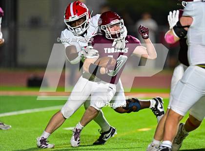 Thumbnail 2 in Columbus vs Troy (UIL 3A D1 Football Bi District) photogallery.