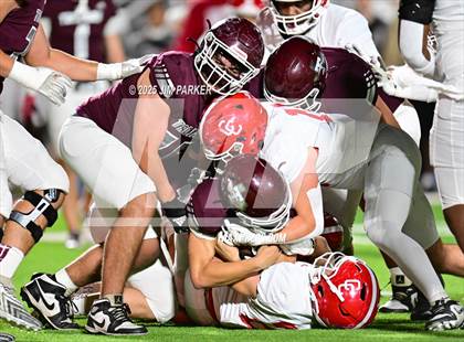 Thumbnail 2 in Columbus vs Troy (UIL 3A D1 Football Bi District) photogallery.