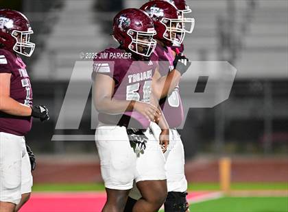 Thumbnail 2 in Columbus vs Troy (UIL 3A D1 Football Bi District) photogallery.