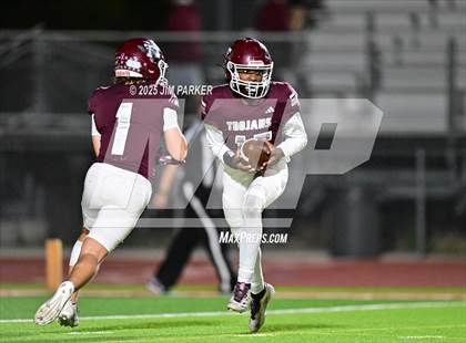 Thumbnail 2 in Columbus vs Troy (UIL 3A D1 Football Bi District) photogallery.