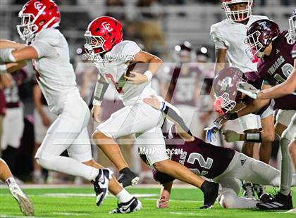 Thumbnail 3 in Columbus vs Troy (UIL 3A D1 Football Bi District) photogallery.