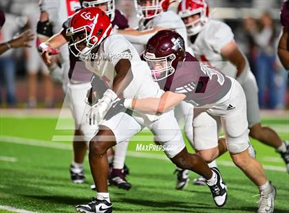 Thumbnail 3 in Columbus vs Troy (UIL 3A D1 Football Bi District) photogallery.