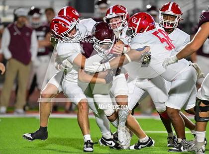 Thumbnail 3 in Columbus vs Troy (UIL 3A D1 Football Bi District) photogallery.