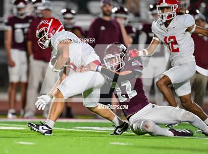 Thumbnail 2 in Columbus vs Troy (UIL 3A D1 Football Bi District) photogallery.