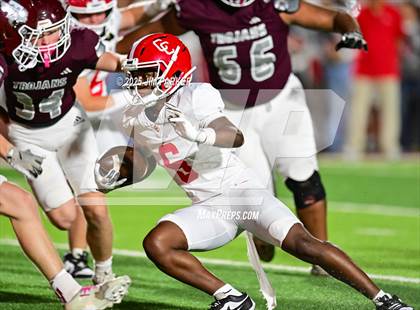 Thumbnail 2 in Columbus vs Troy (UIL 3A D1 Football Bi District) photogallery.