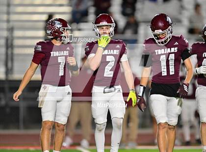 Thumbnail 1 in Columbus vs Troy (UIL 3A D1 Football Bi District) photogallery.