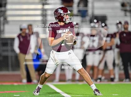 Thumbnail 2 in Columbus vs Troy (UIL 3A D1 Football Bi District) photogallery.