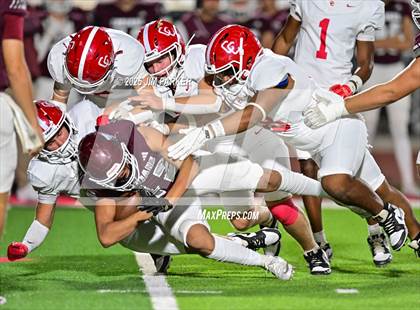 Thumbnail 2 in Columbus vs Troy (UIL 3A D1 Football Bi District) photogallery.