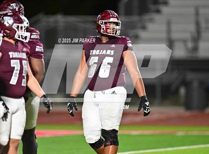 Thumbnail 2 in Columbus vs Troy (UIL 3A D1 Football Bi District) photogallery.