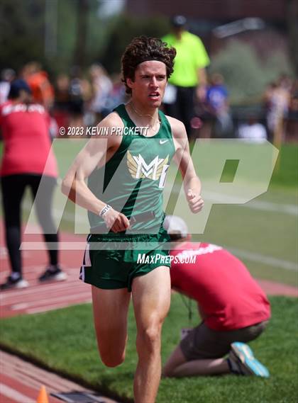 Thumbnail 2 in CHSAA Track and Field 5A Championships (Boys 4x800m Relay) photogallery.