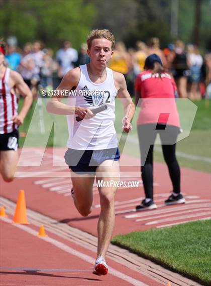 Thumbnail 3 in CHSAA Track and Field 5A Championships (Boys 4x800m Relay) photogallery.
