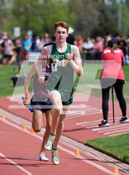 Thumbnail 2 in CHSAA Track and Field 5A Championships (Boys 4x800m Relay) photogallery.