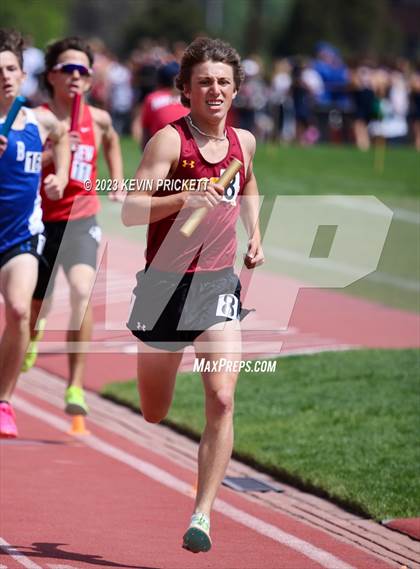 Thumbnail 3 in CHSAA Track and Field 5A Championships (Boys 4x800m Relay) photogallery.