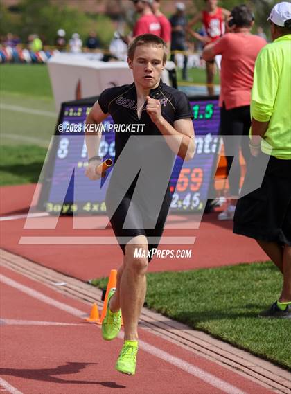Thumbnail 1 in CHSAA Track and Field 5A Championships (Boys 4x800m Relay) photogallery.