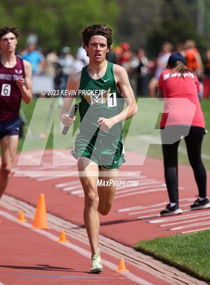 Thumbnail 2 in CHSAA Track and Field 5A Championships (Boys 4x800m Relay) photogallery.
