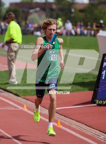 Thumbnail 2 in CHSAA Track and Field 5A Championships (Boys 4x800m Relay) photogallery.