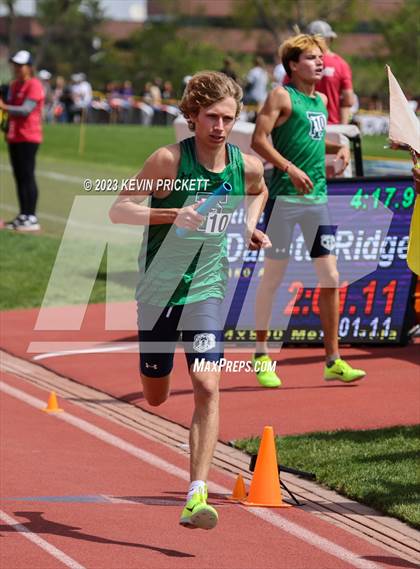 Thumbnail 3 in CHSAA Track and Field 5A Championships (Boys 4x800m Relay) photogallery.