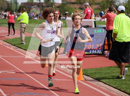 Thumbnail 2 in CHSAA Track and Field 5A Championships (Boys 4x800m Relay) photogallery.
