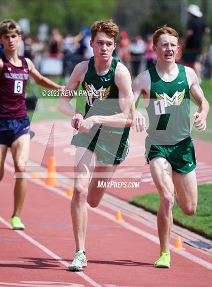 Thumbnail 1 in CHSAA Track and Field 5A Championships (Boys 4x800m Relay) photogallery.