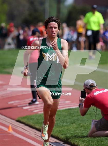 Thumbnail 3 in CHSAA Track and Field 5A Championships (Boys 4x800m Relay) photogallery.