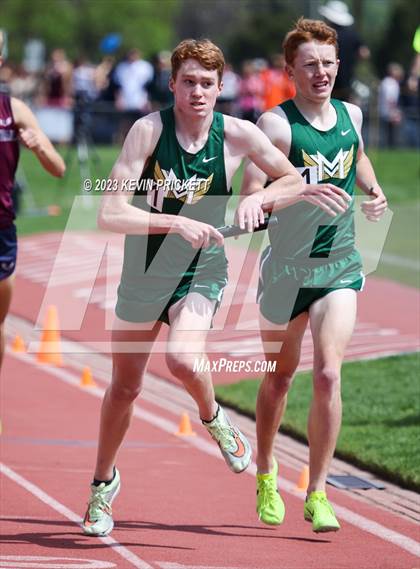 Thumbnail 1 in CHSAA Track and Field 5A Championships (Boys 4x800m Relay) photogallery.