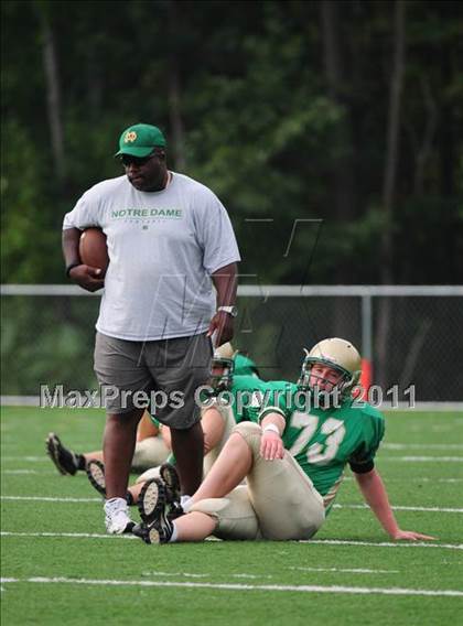 Thumbnail 1 in JV: Branford @ Notre Dame photogallery.