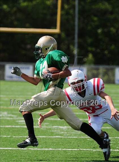 Thumbnail 2 in JV: Branford @ Notre Dame photogallery.