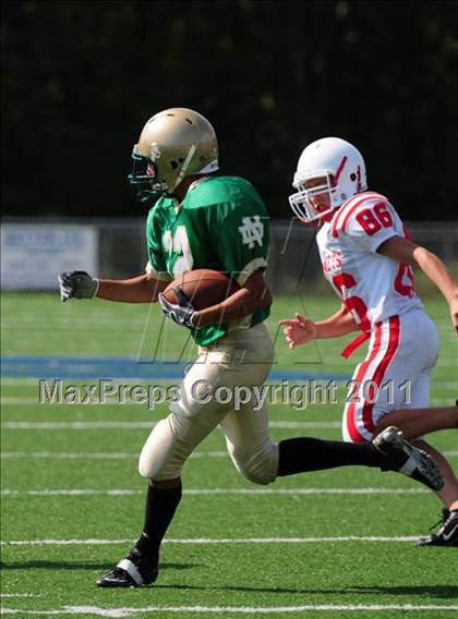 Thumbnail 1 in JV: Branford @ Notre Dame photogallery.
