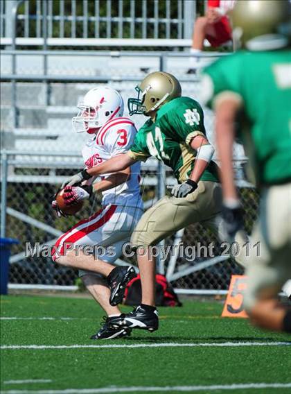 Thumbnail 1 in JV: Branford @ Notre Dame photogallery.