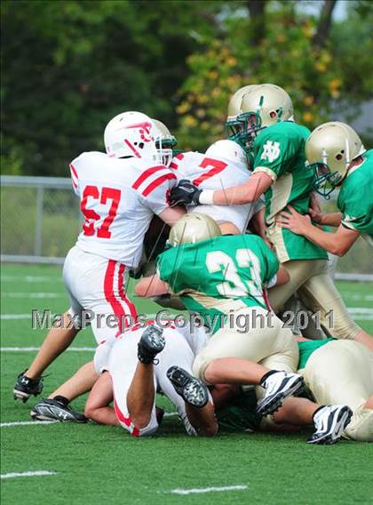 Thumbnail 1 in JV: Branford @ Notre Dame photogallery.