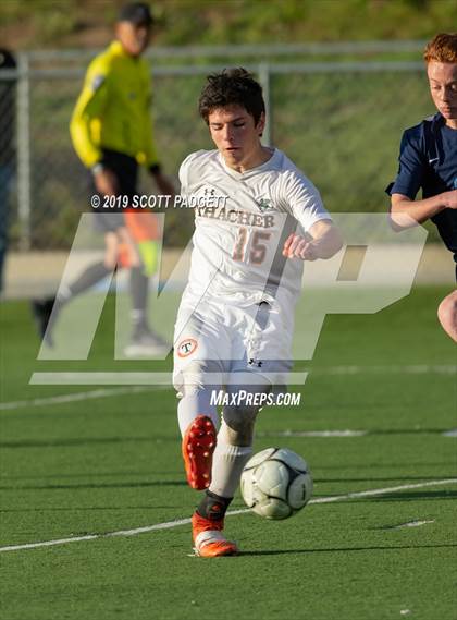 Thumbnail 1 in Thacher @ Linfield Christian (CIF SS Division 7 Semifinal) photogallery.